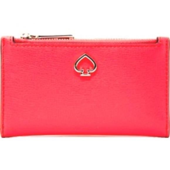 kate spade Handbags - Kate Spade Adel Pink Coral Wallet